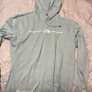 North Face Hooded Long Sleeve T-Shirt
